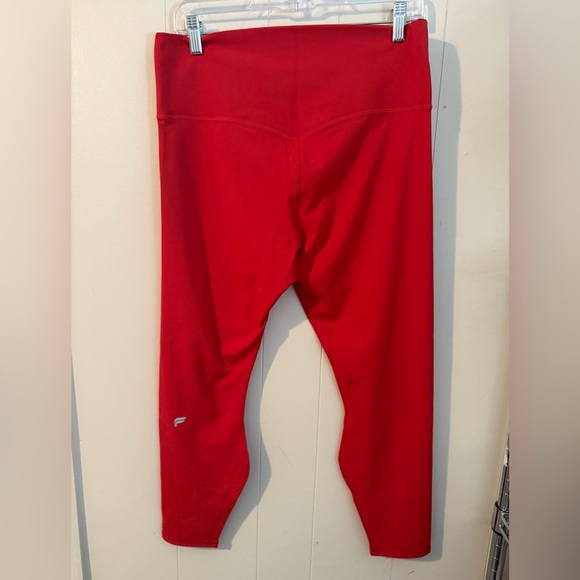 Fabletics Pure Luxe Leggings Red, Size XXL/1X Short - Picture 10 of 13